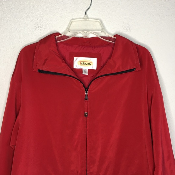 Talbots Cranberry Lined Jacket - Picture 2 of 8